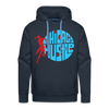 Chicago Hustle Hoodie (Premium) - navy