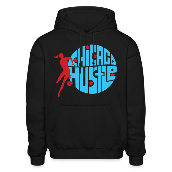 Chicago Hustle Hoodie - black