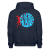 Chicago Hustle Hoodie - navy