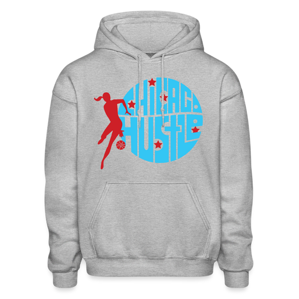 Chicago Hustle Hoodie - heather gray