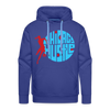 Chicago Hustle Hoodie (Premium) - royal blue