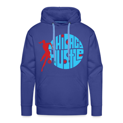 Chicago Hustle Hoodie (Premium) - royal blue