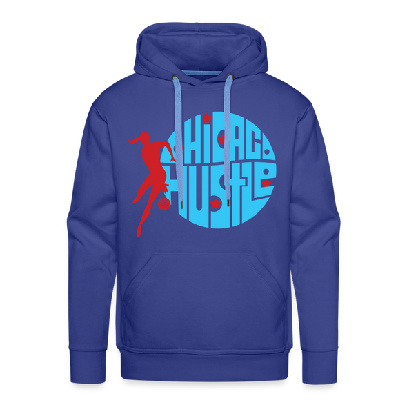 Chicago Hustle Hoodie (Premium) - royal blue