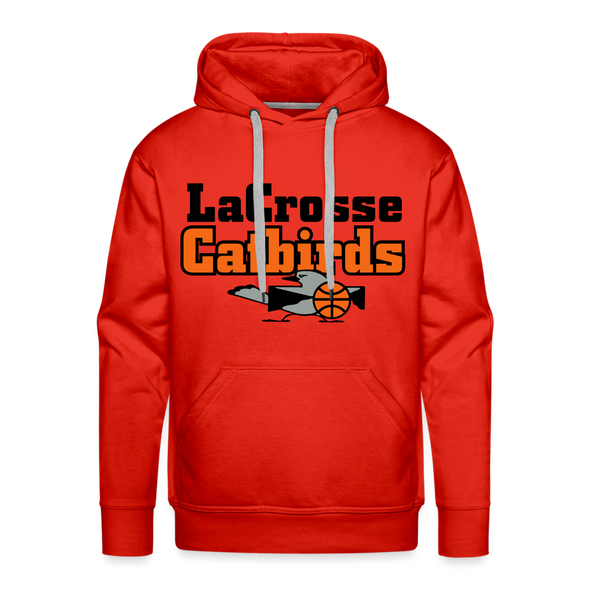 La Crosse Catbirds Hoodie (Premium) - red