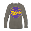 Anchorage Northern Knights Long Sleeve T-Shirt - asphalt gray