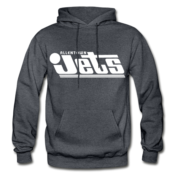 Allentown Jets Hoodie - charcoal gray