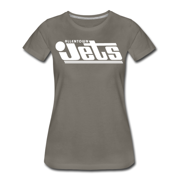 Allentown Jets Women’s T-Shirt - asphalt gray