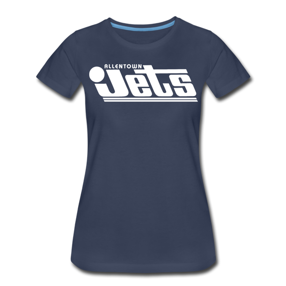 Allentown Jets Women’s T-Shirt - navy
