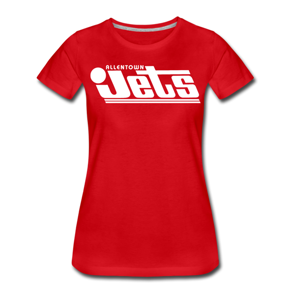 Allentown Jets Women’s T-Shirt - red