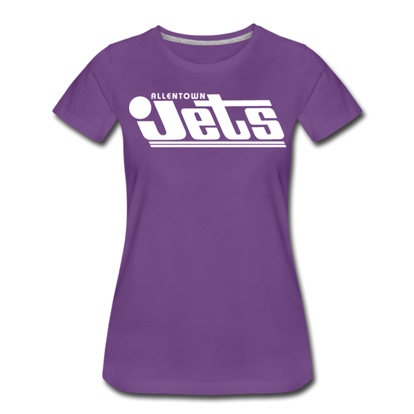 Allentown Jets Women’s T-Shirt - purple