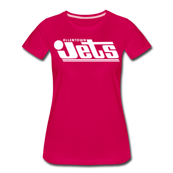 Allentown Jets Women’s T-Shirt - dark pink