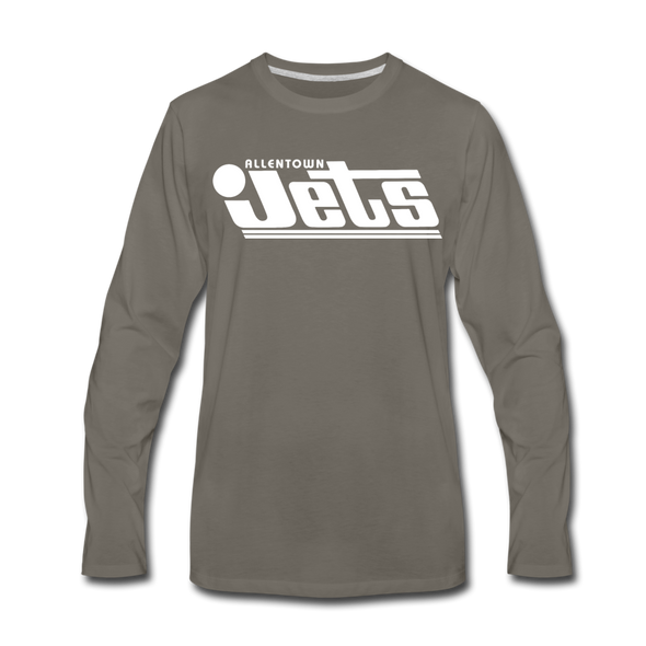 Allentown Jets Long Sleeve T-Shirt - asphalt gray