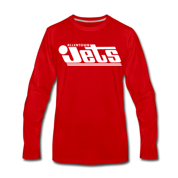 Allentown Jets Long Sleeve T-Shirt - red