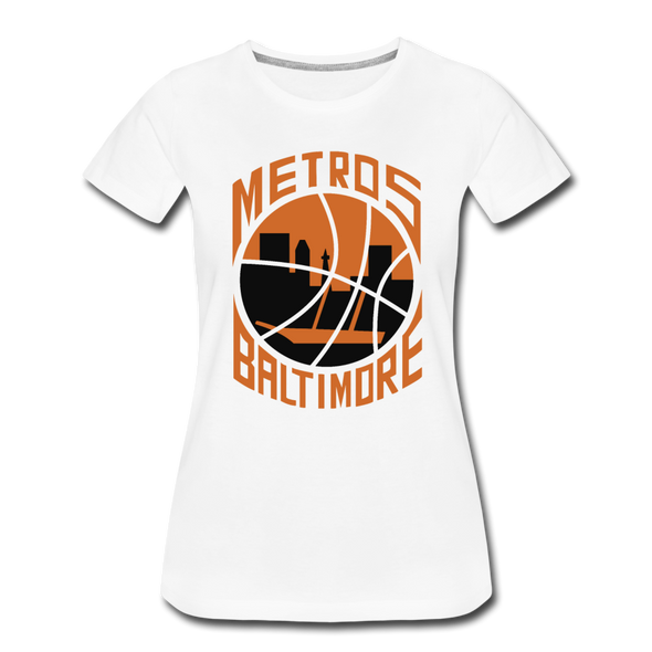 Baltimore Metros Women’s T-Shirt - white