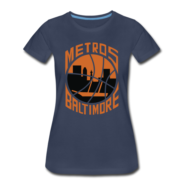 Baltimore Metros Women’s T-Shirt - navy