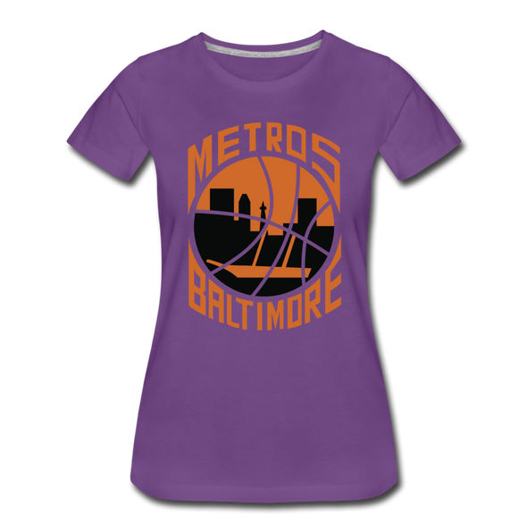 Baltimore Metros Women’s T-Shirt - purple