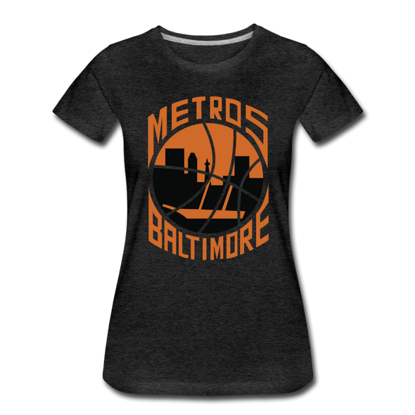 Baltimore Metros Women’s T-Shirt - charcoal gray