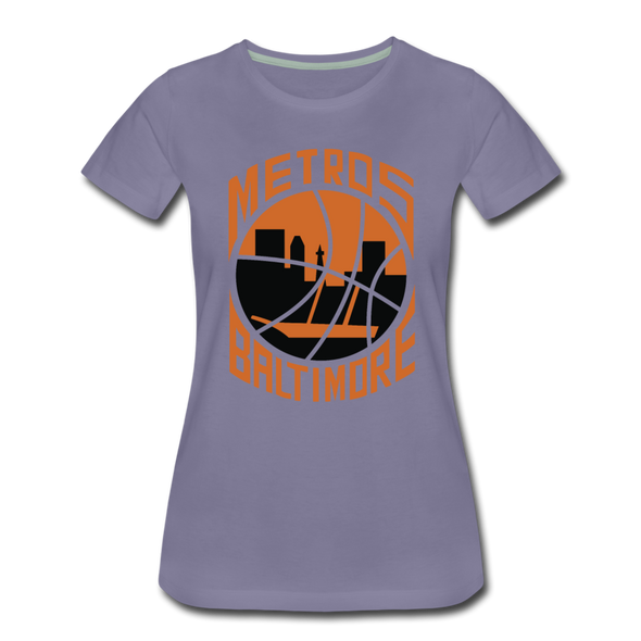 Baltimore Metros Women’s T-Shirt - washed violet