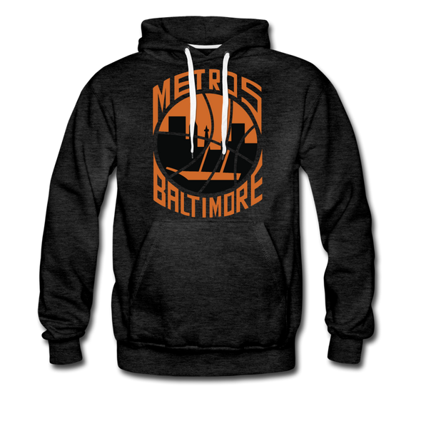 Baltimore Metros Hoodie (Premium) - charcoal gray