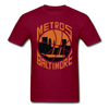 Baltimore Metros T-Shirt - burgundy