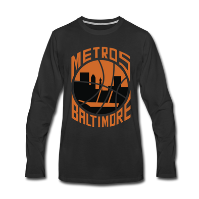 Baltimore Metros Long Sleeve T-Shirt - black