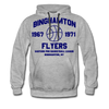 Binghamton Flyers Hoodie (Premium) - heather gray