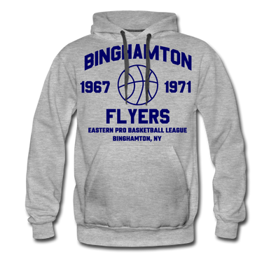 Binghamton Flyers Hoodie (Premium) - heather gray