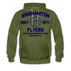 Binghamton Flyers Hoodie (Premium) - olive green