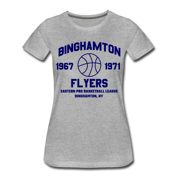 Binghamton Flyers Women’s T-Shirt - heather gray