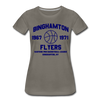 Binghamton Flyers Women’s T-Shirt - asphalt gray