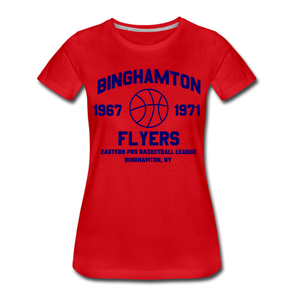 Binghamton Flyers Women’s T-Shirt - red