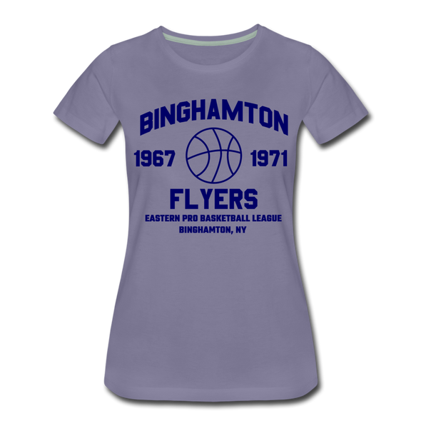 Binghamton Flyers Women’s T-Shirt - washed violet