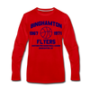 Binghamton Flyers Long Sleeve T-Shirt - red