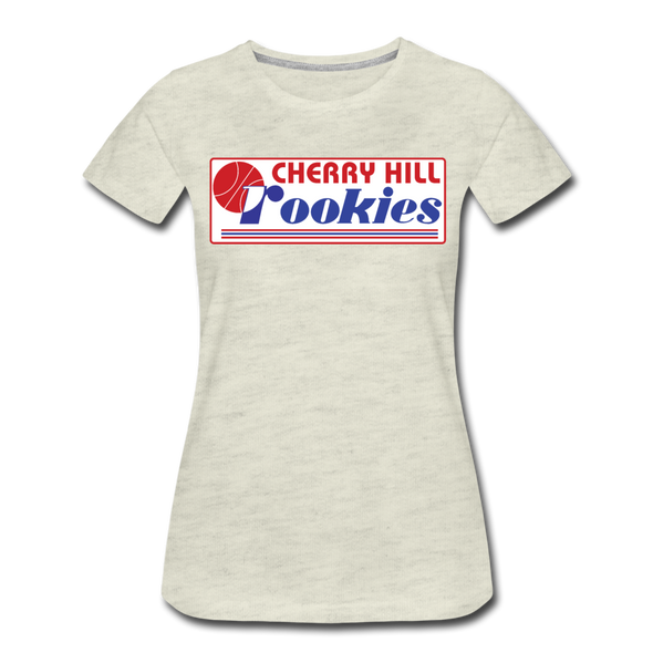 Cherry Hill Rookies Women’s T-Shirt - heather oatmeal