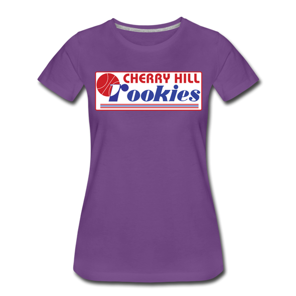 Cherry Hill Rookies Women’s T-Shirt - purple