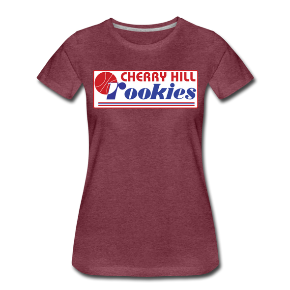 Cherry Hill Rookies Women’s T-Shirt - heather burgundy