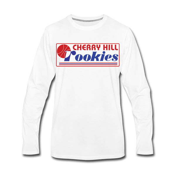 Cherry Hill Rookies Long Sleeve T-Shirt - white