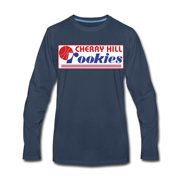 Cherry Hill Rookies Long Sleeve T-Shirt - navy