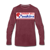 Cherry Hill Rookies Long Sleeve T-Shirt - heather burgundy