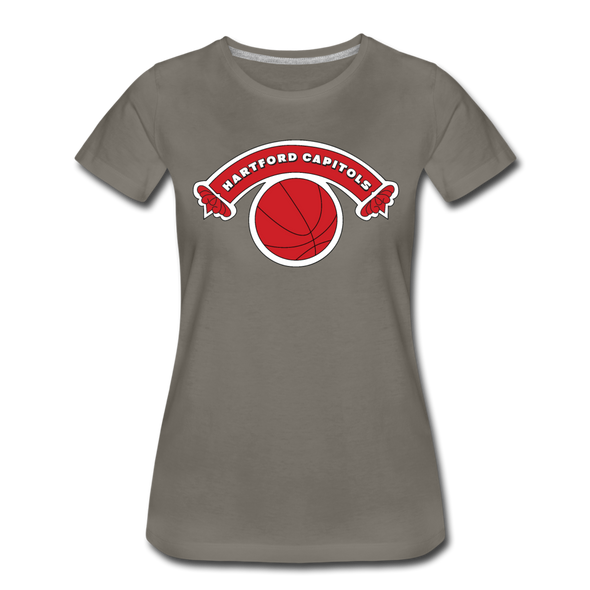 Hartford Capitols Women’s T-Shirt - asphalt gray