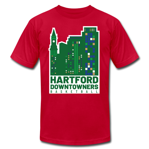 Hartford Downtowners T-Shirt (Premium) - red