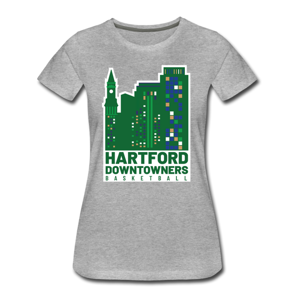 Hartford Downtowners Women’s T-Shirt - heather gray