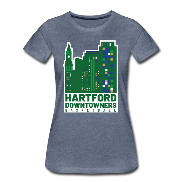 Hartford Downtowners Women’s T-Shirt - heather blue