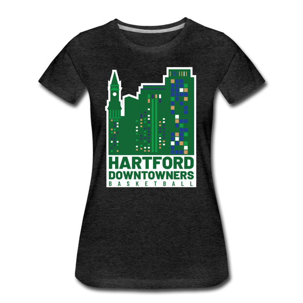 Hartford Downtowners Women’s T-Shirt - charcoal gray