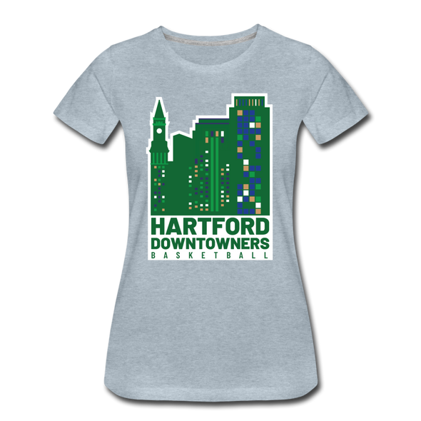Hartford Downtowners Women’s T-Shirt - heather ice blue
