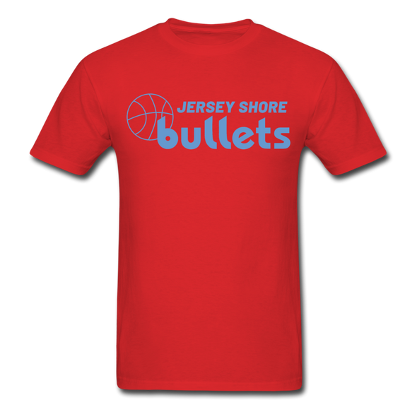 Jersey Shore Bullets T-Shirt - red