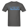 Jersey Shore Bullets T-Shirt - charcoal