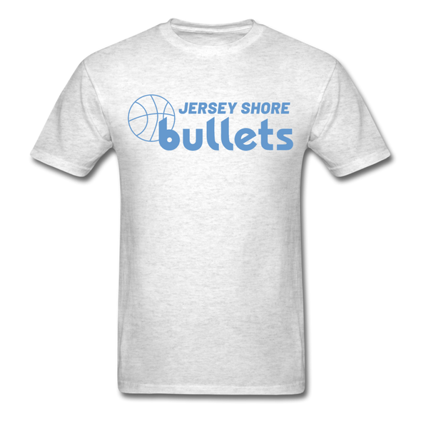 Jersey Shore Bullets T-Shirt - light heather gray