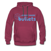 Jersey Shore Bullets Hoodie (Premium) - burgundy