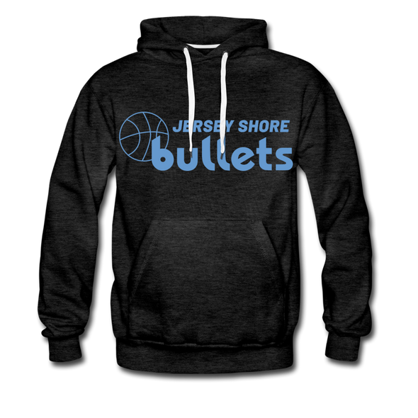 Jersey Shore Bullets Hoodie (Premium) - charcoal gray